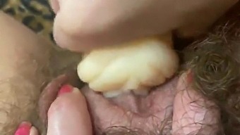 Real Pov With Female Ejaculation And 60fps Hd Sex Toy Action