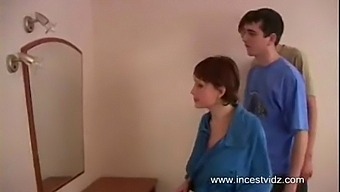 Young Russian Sister Enjoys Playful Time With Her Brothers During Pregnancy