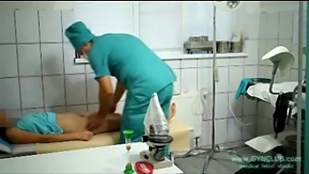 Gynecological Examination Combined With Enema For Fetishistic Pleasure
