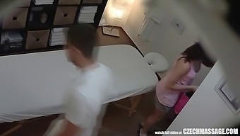 Steamy Encounter On A Massage Table In Europe