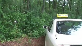 A German Taxi Driver'S Wife Assists A Passenger With Sexual Activity