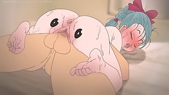 Bulma'S Butt Gets Pounded By Piplup In This Pokemon And Dragon Ball Anime Hentai