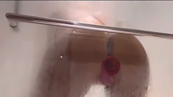 Max Ryan'S Sensual Shower Encounter With A Dildo For Your Viewing Pleasure