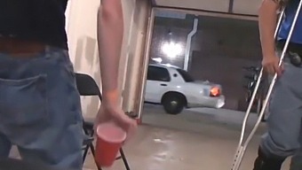 Interracial Group Sex At A Wild Party