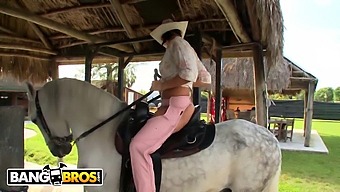 Rachel Starr'S Intense Penis Riding Skills In This Bangbros Video