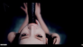 Big Ass Babe Kendra Sunderland Takes On Alien In Hardcore Video