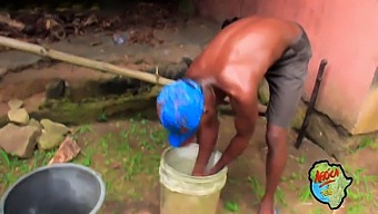 My African Girlfriend Gives Me A Witchcraft-Inspired Blowjob While I Nap