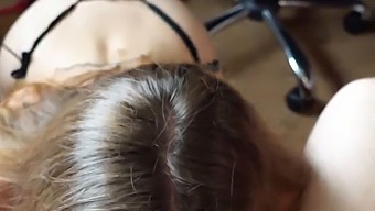 Erotic Oral Sex With Intense Eye Contact And Climax In Mouth