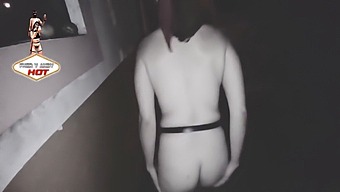 Enjoy A Steamy Video Of A Street Exhibitionist, Andy Hot, As She Strips Naked And Indulges In Oral Pleasure