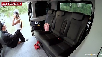 Killa Raketa'S Pickup Taxi Hosts An Intense Asian Teen Fuck