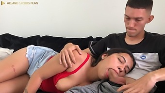 Step-Sister'S Rough Blowjob With Huge Cumshot