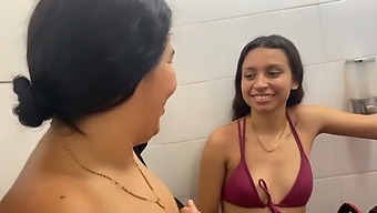 Homemade Video Of Lesbian Kiss And Pussy Licking With My Friend And Her Stepsister