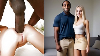 Huge Black Cock Penetrates My Wife'S Anal Hole