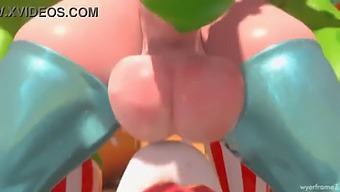 Futa Princess Rosalina'S Wild Ride With Horny Milf And Hot Shemale Action